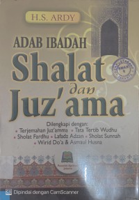 Image of Adab Ibadah Shalat Dan Juz'ama