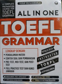 All in One: TOEFL Grammar