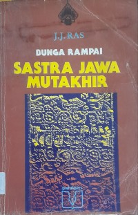 Image of Bunga Rampai Sastra Jawa Mutakhir