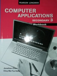 Image of Computer Applications Secondary 3, Workbook