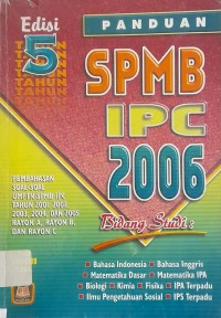 Edisi 5 Panduan SPMB IPC 2006