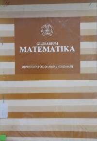 Image of Glosarium Matematika
