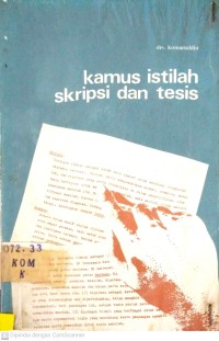 Image of Kamus Istilah Skripsi dan Tesis