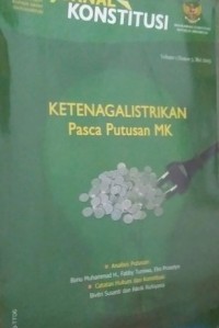 Ketenagalistrikan Pasca Putusan MK