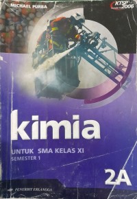Image of Kimia 2A untuk SMA Kelas XI KTSP 2006
