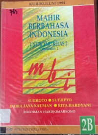 Image of Mahir Berbahasa Indonesia 2B