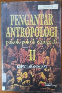 Pengantar Antropologi II