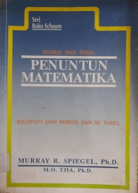 Image of Penuntun Matematika Rumus dan Tabel