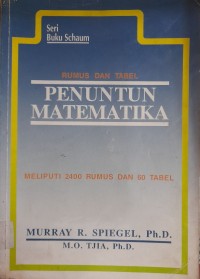 Penuntun Matematika Rumus dan Tabel