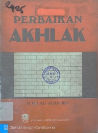 Perbaikan Akhlak