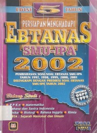 Persiapan Menghadapi Ebtanas SMU - IPA 2002