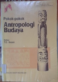 Pokok-Pokok Antropologi Budaya