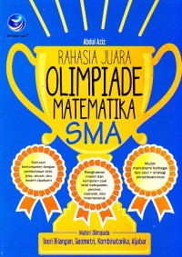 Rahasia Juara Olimpiade Matematika SMA