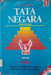 Tata Negara SMA Jilid 1 Edisi Ke-3 Semester 3 dan 4