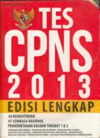 Tes CPNS 2013 Edisi Lengkap