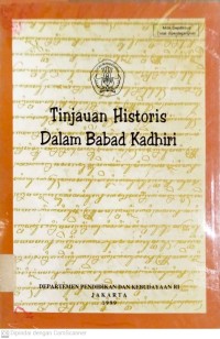 Image of Tinjauan Historis Dalam Babad Kadhiri